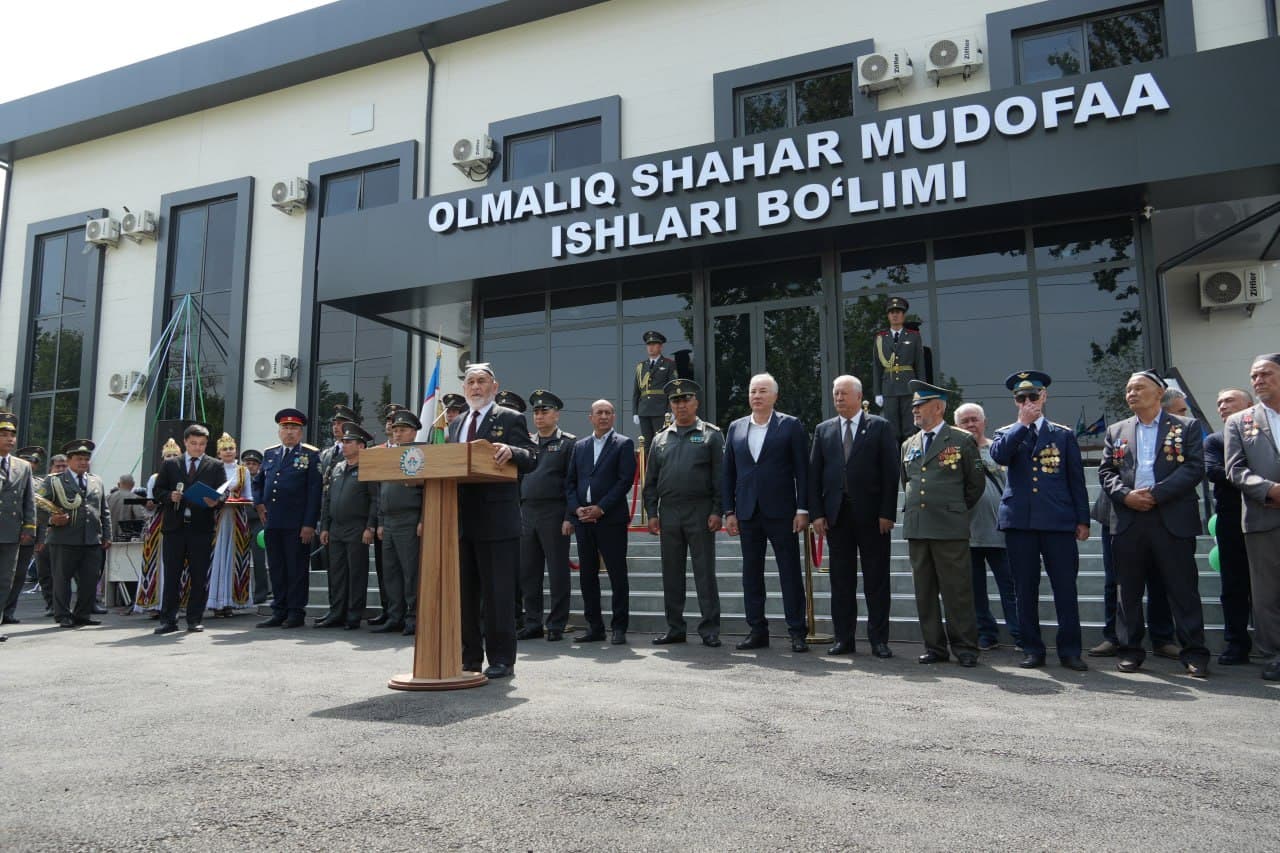 Mudofaa ishlari bo‘limining yangi binosi foydalanishga topshirildi