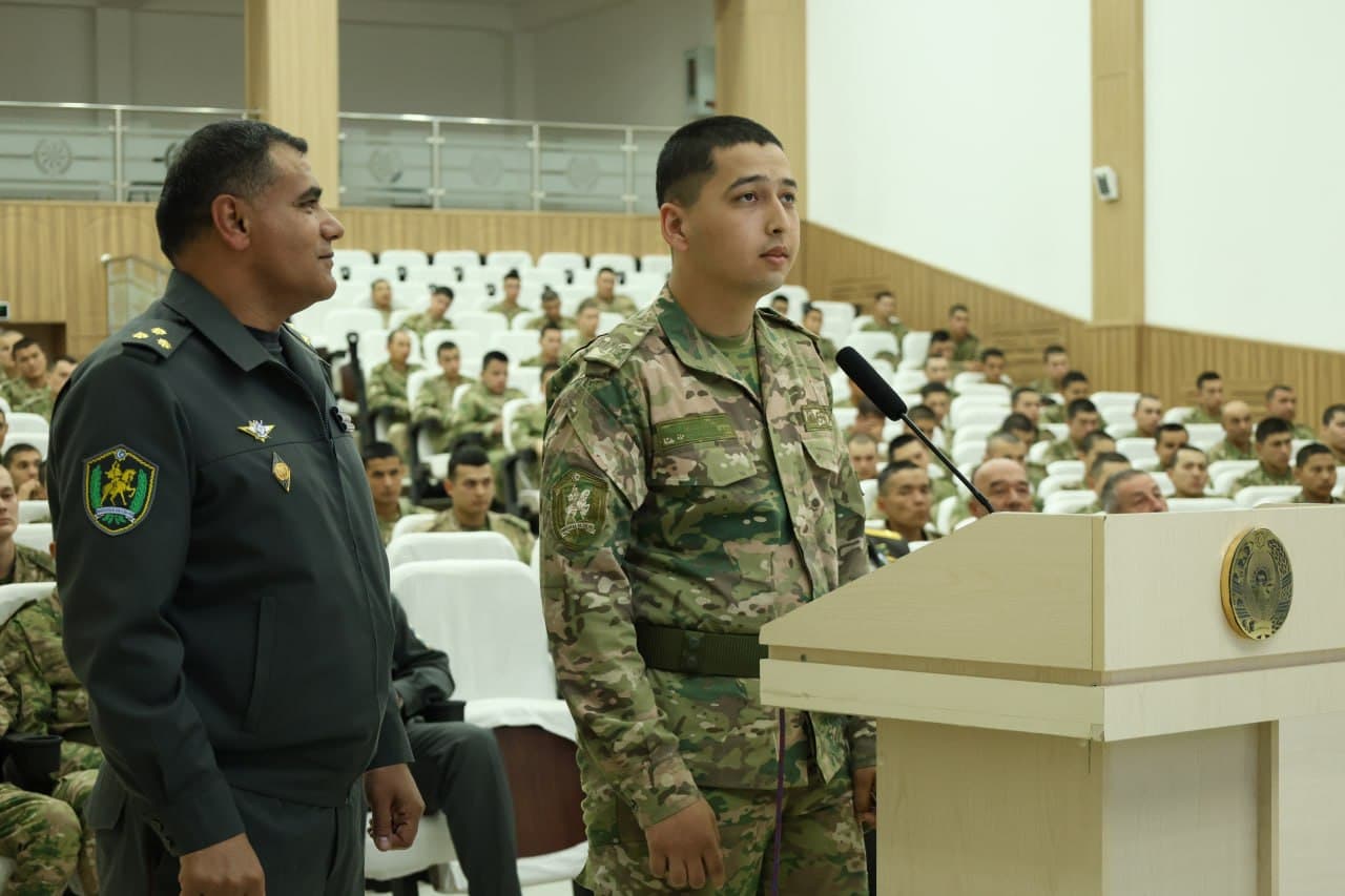 Askarlar yaqinlari bilan samimiy muloqot qilishdi