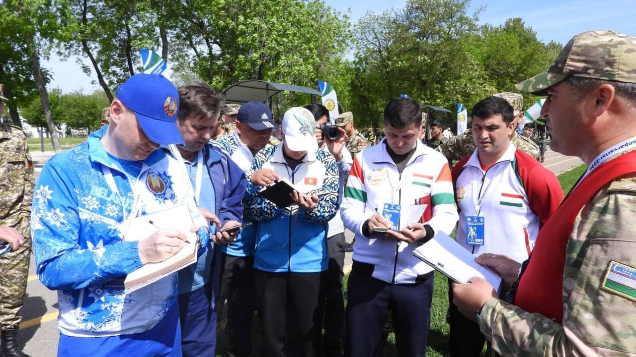 “Vatanparvarlar” xalqaro harbiy-sport musobaqalarini ishtirokchilari tantanali kutib olindi