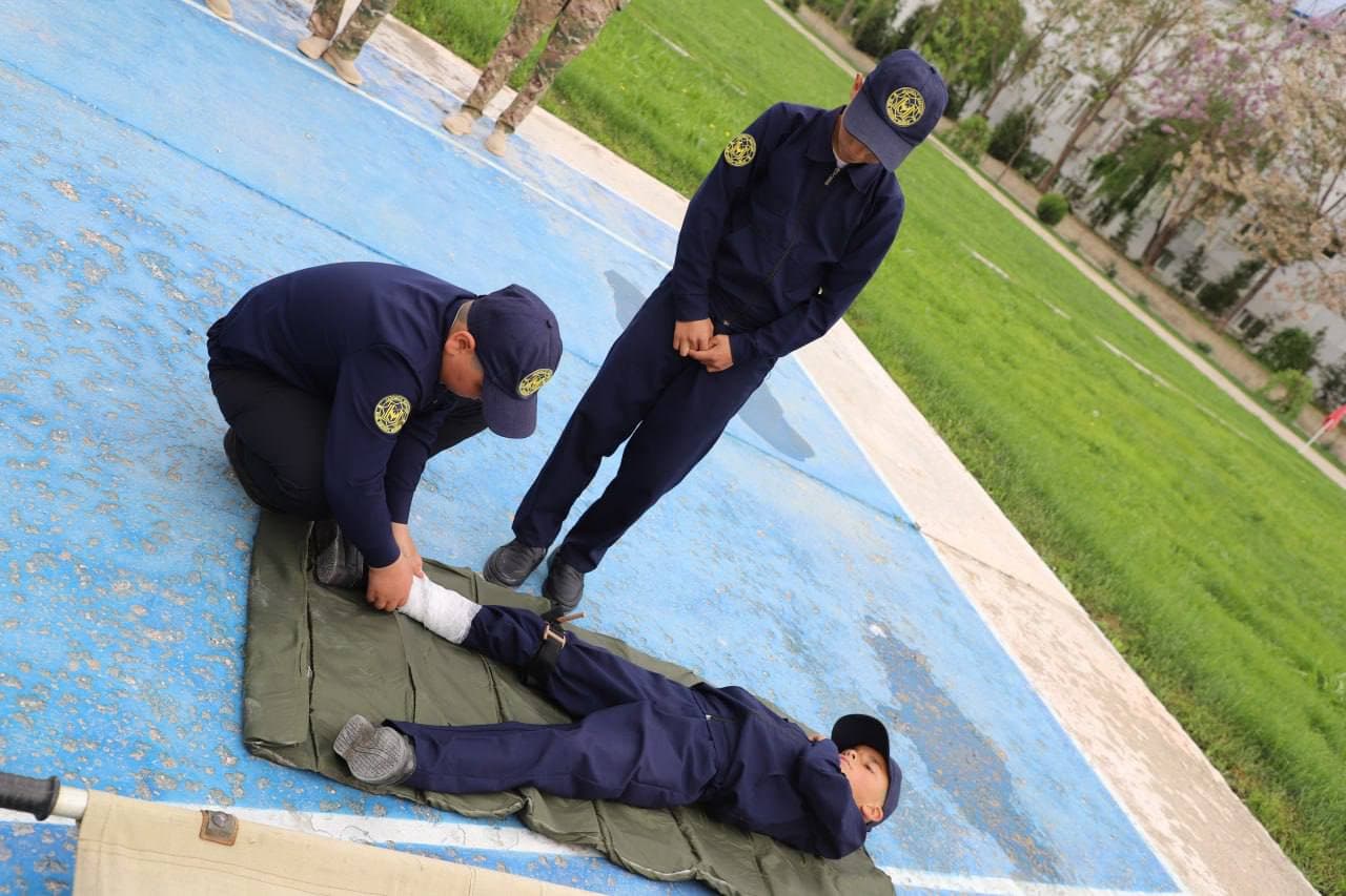 Jizzaxda "Jasorat uchqunlari" bellashuvlari qizgʻin oʻtdi