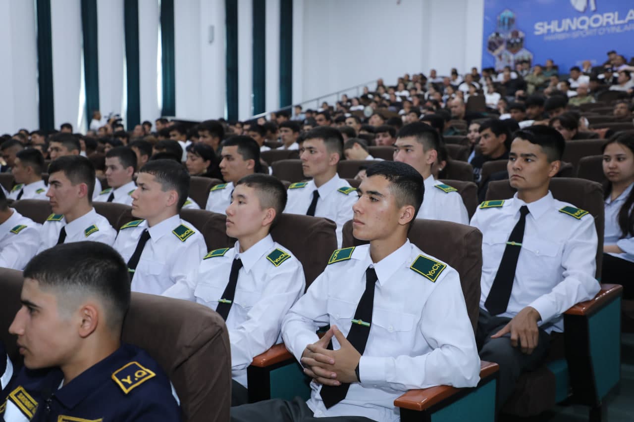 “Rahbar va yoshlar” uchrashuvida “Shunqorlar” harbiy-sport o‘yinlariga start berildi