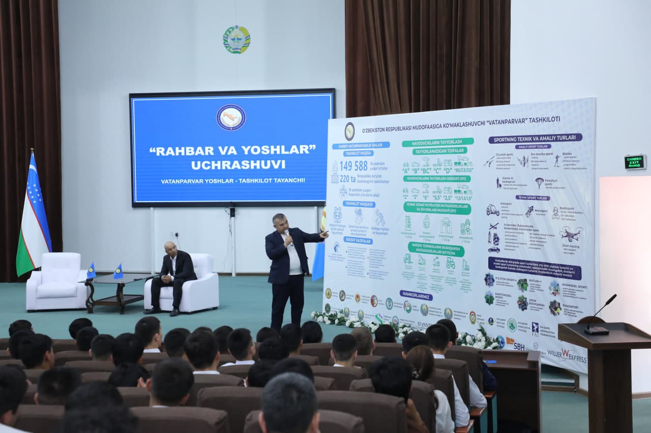 “Rahbar va yoshlar” uchrashuvida “Shunqorlar” harbiy-sport o‘yinlariga start berildi