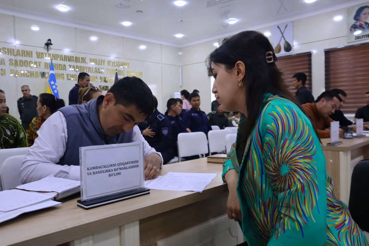 Sayyor qabul ijtimoiy himoyaning kaliti