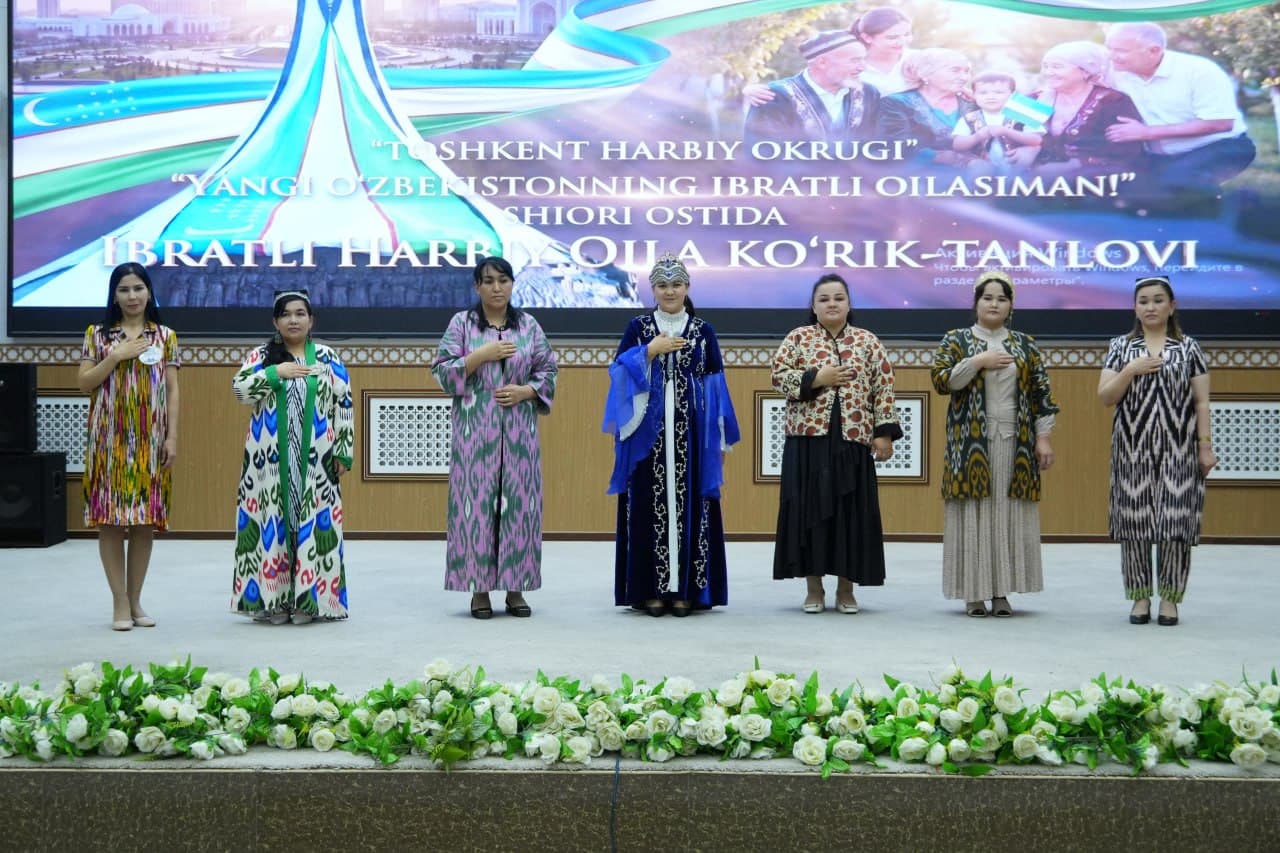 “Ibratli harbiy oila” tanlovining okrug bosqichini g‘oliblari aniqlandi