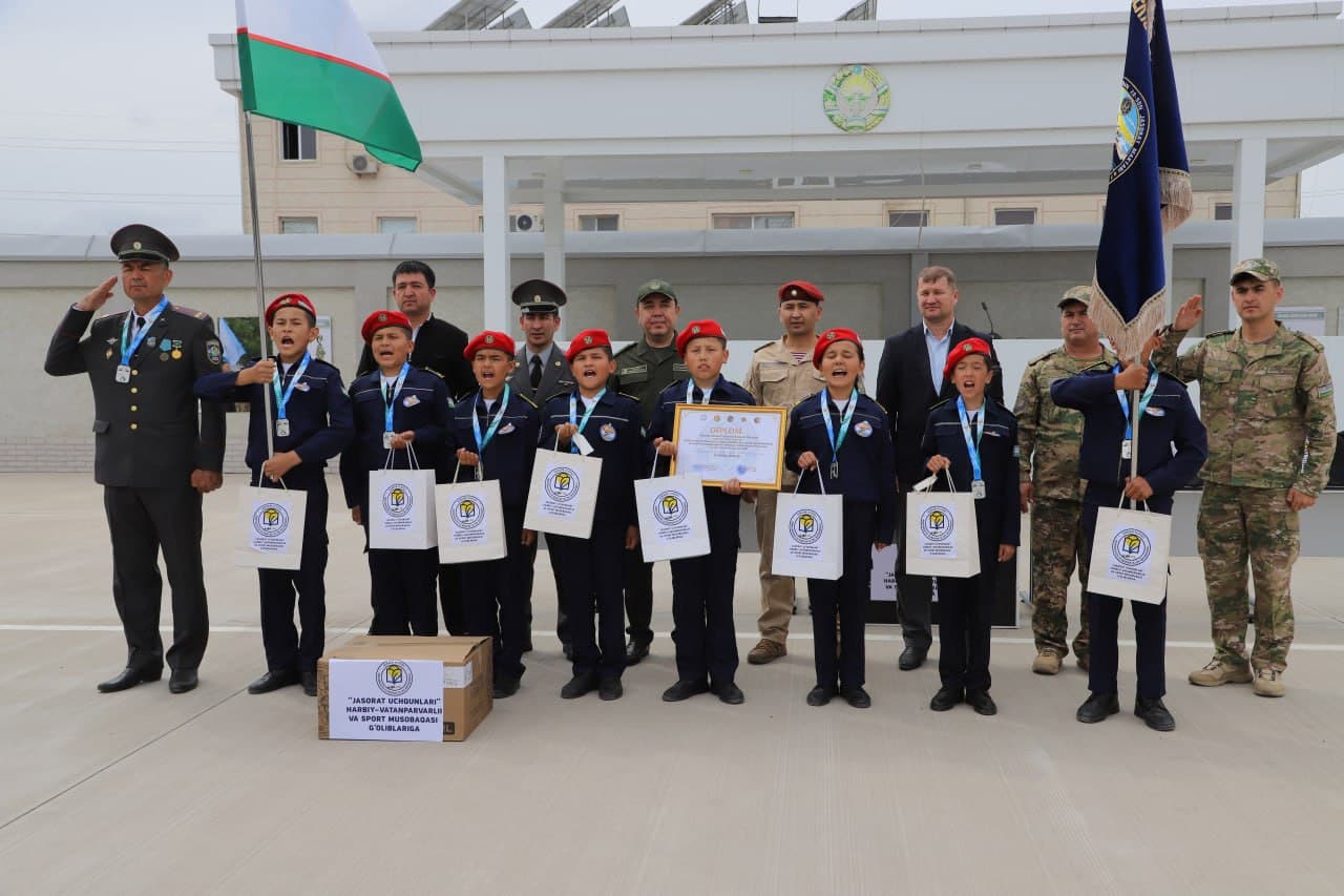 “Jasorat uchqunlari” harbiy-vatanparvarlik musobaqasining viloyat bosqichi o‘tkazildi