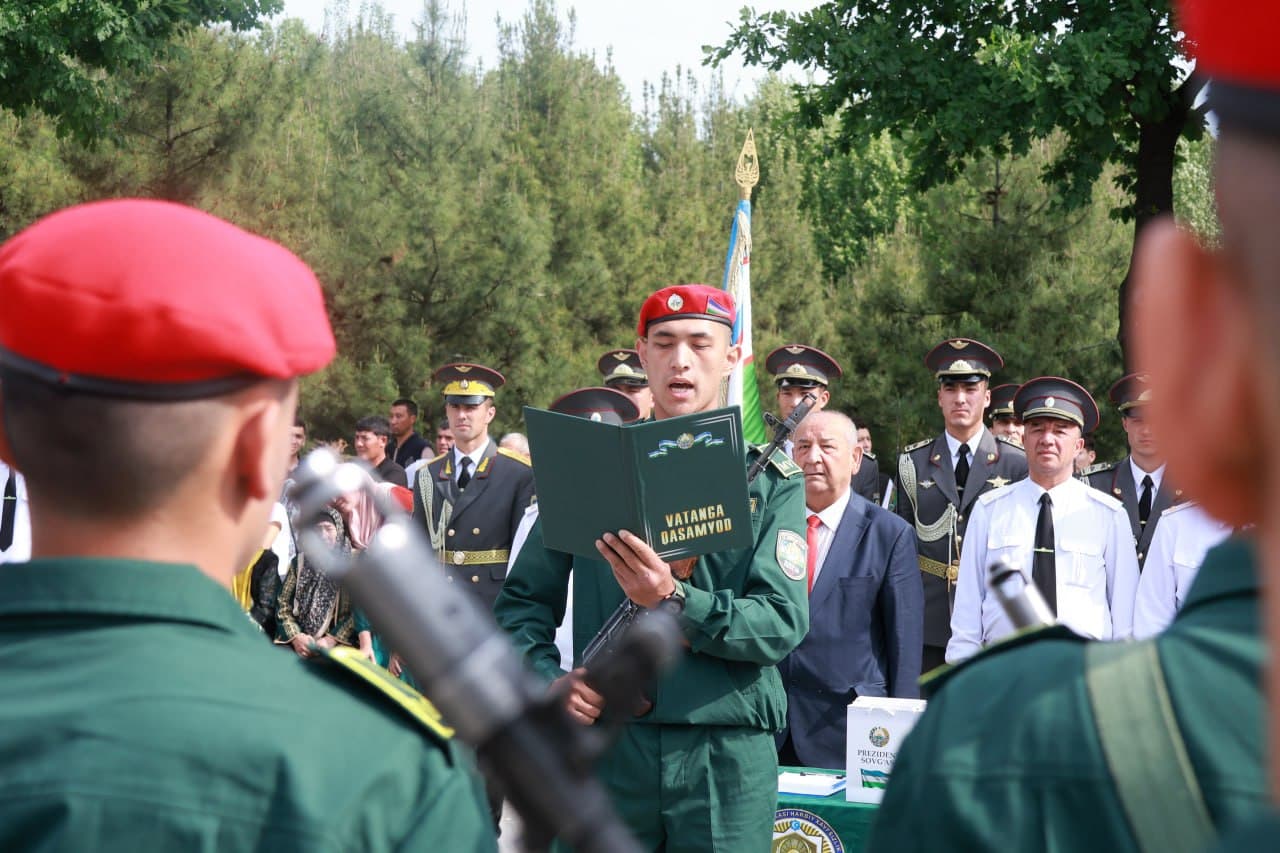 Vatanga sadoqat — sharaf, burch va matonat timsoli