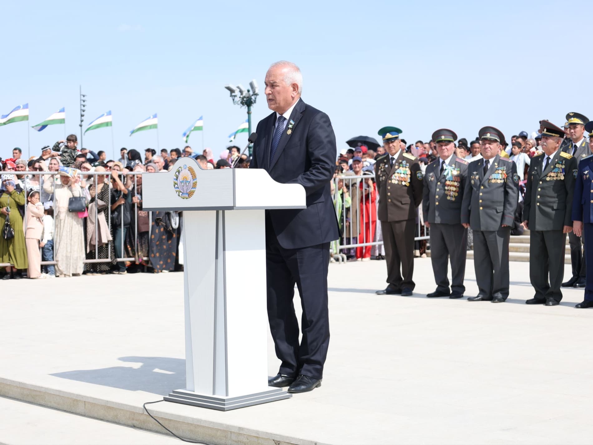 "Yangi O‘zbekiston" bog‘ida “Vatanga qasamyod” marosimi yuqori saviyada tashkil qilindi