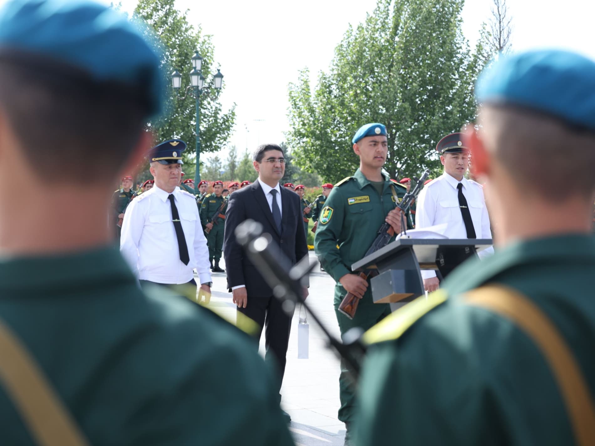 "Yangi O‘zbekiston" bog‘ida “Vatanga qasamyod” marosimi yuqori saviyada tashkil qilindi
