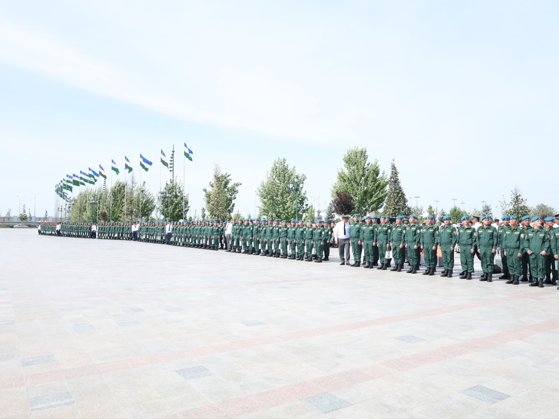 "Yangi O‘zbekiston" bog‘ida “Vatanga qasamyod” marosimi yuqori saviyada tashkil qilindi