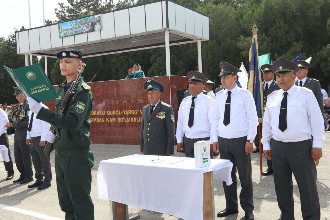 Vatanga qasamyod – har bir yigitning tantanali vaʼdasi