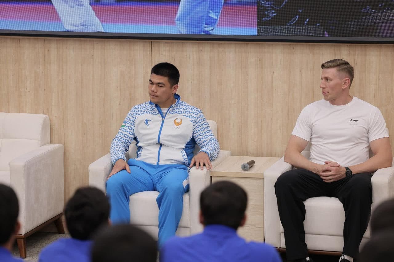 Sport yutuqlari va xizmat mas’uliyati aks etgan uchrashuv
