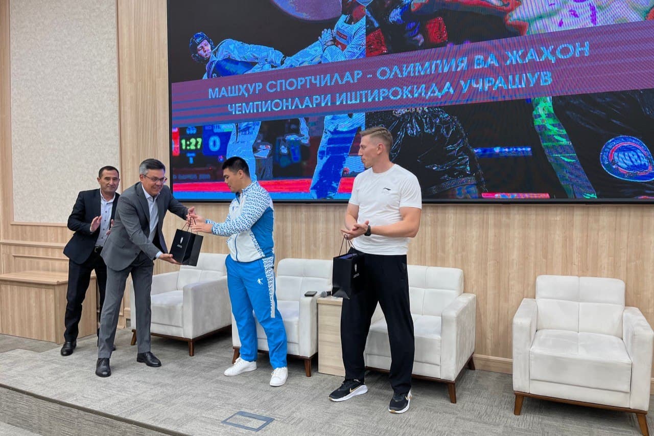 Sport yutuqlari va xizmat mas’uliyati aks etgan uchrashuv