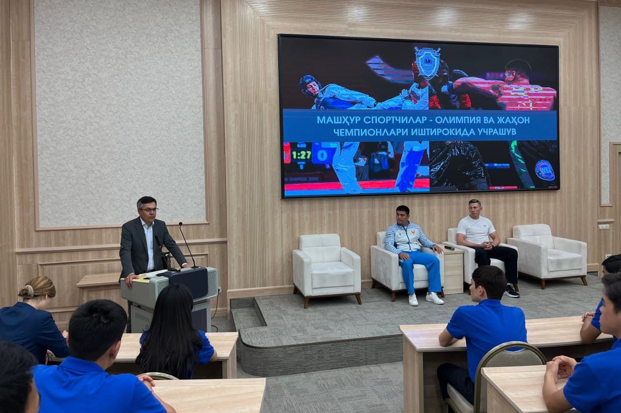 Sport yutuqlari va xizmat mas’uliyati aks etgan uchrashuv