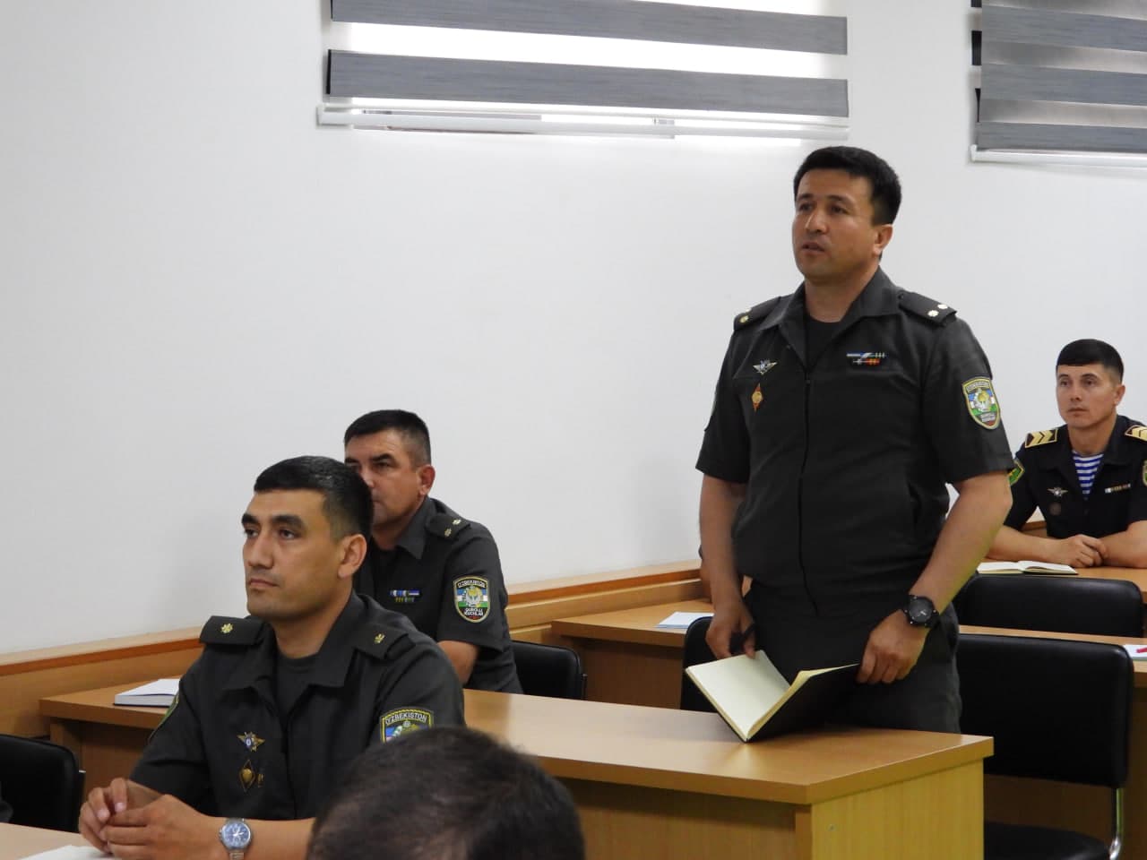 Harbiy xizmatchilar bilan ma’naviy-ma’rifiy mashg‘ulotlar tashkil etildi