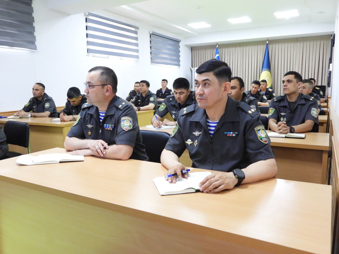Harbiy xizmatchilar bilan ma’naviy-ma’rifiy mashg‘ulotlar tashkil etildi