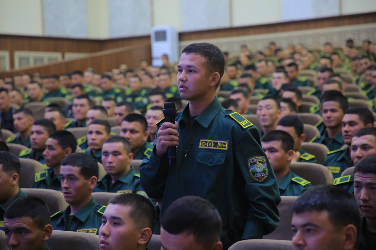 Shimolda “General yosh askarlar uchrashuvi” bo‘lib o‘tdi