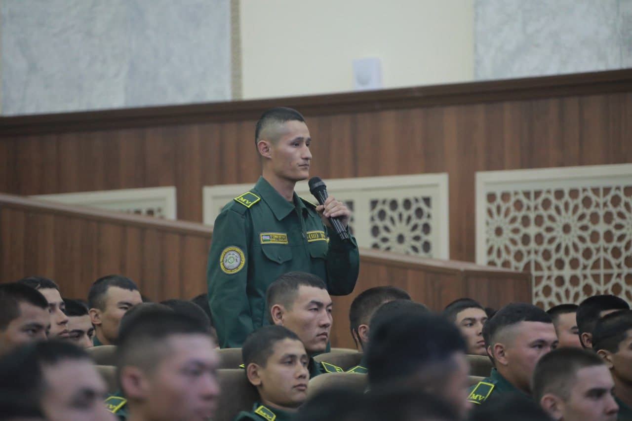 Shimolda “General yosh askarlar uchrashuvi” bo‘lib o‘tdi