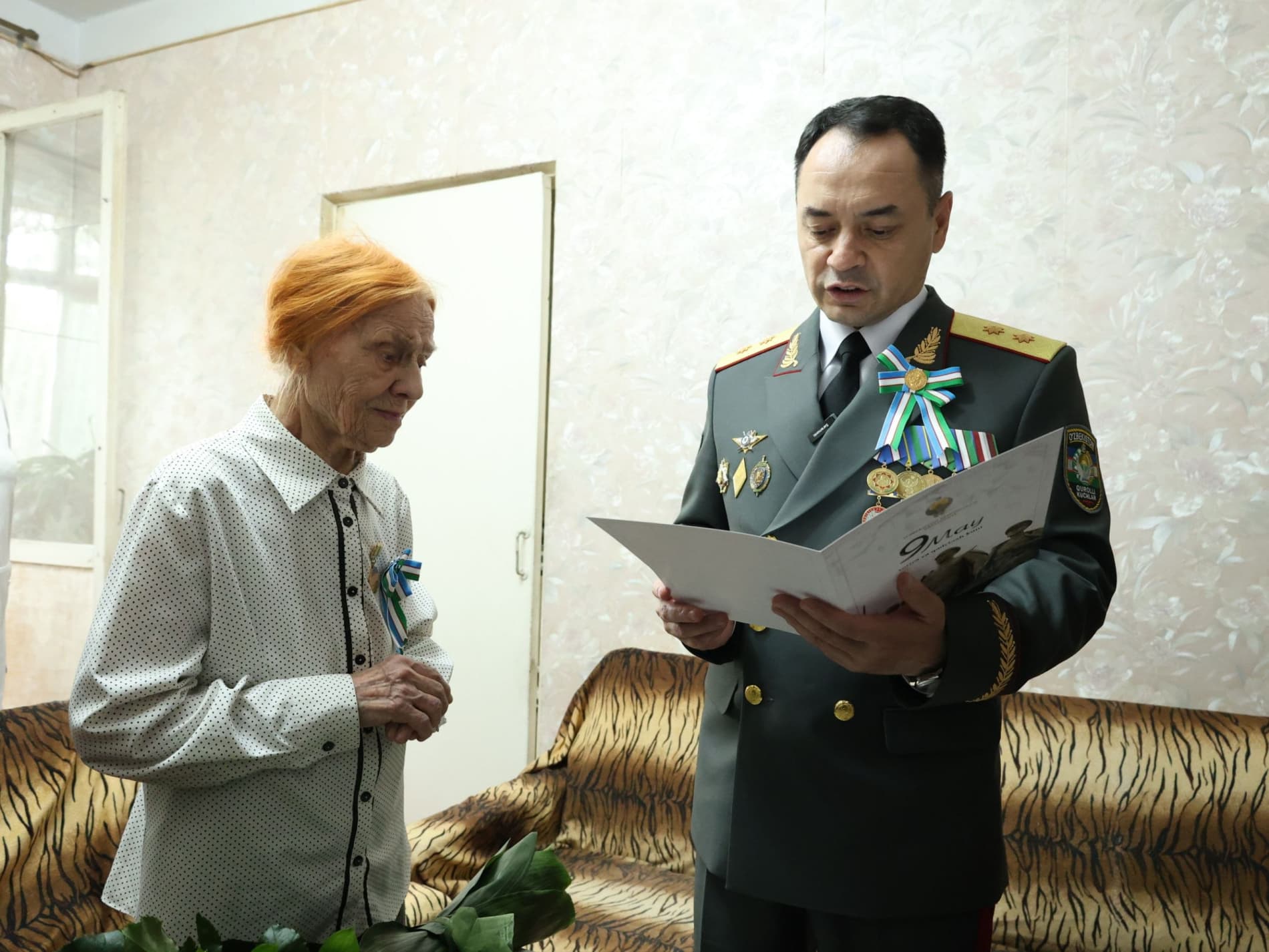 Ikkinchi jahon urushi faxriylariga Prezident sovgʻalari topshirildi
