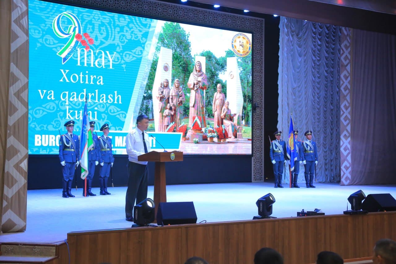9-may — Xotira va qadrlash kuni munosabati bilan Shimoli-g‘arbiy harbiy okrugida ma’naviy-ma’rifiy ruhda bayram tadbiri yuqori saviyada tashkil etildi.