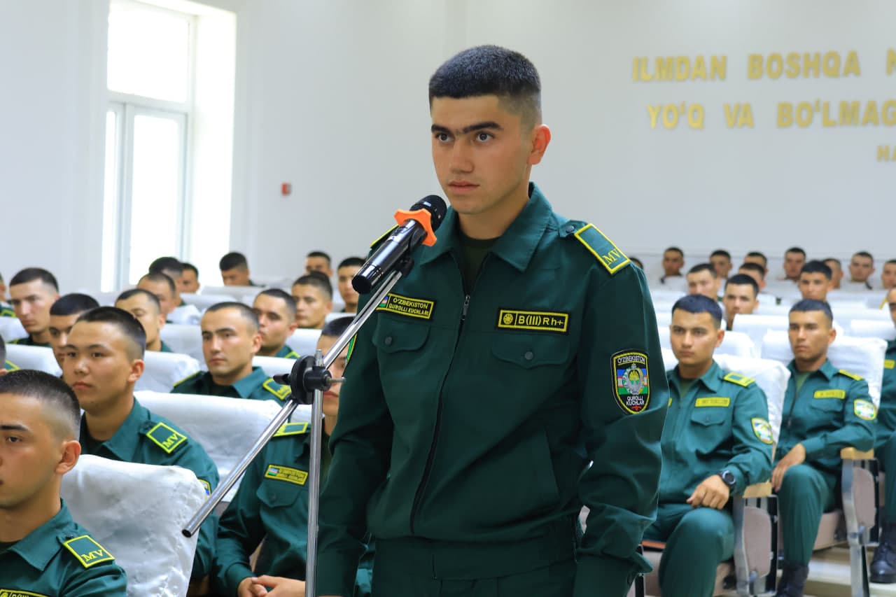Denov tumanida “Hokim va askarlar” uchrashuvi bo‘lib o‘tdi