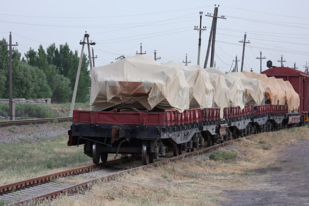 Harbiy texnikalarni temiryo‘l transportida tashish bo‘yicha amaliy mashg‘ulot o‘tkazildi