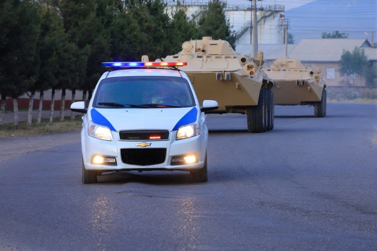 Harbiy texnikalarni temiryo‘l transportida tashish bo‘yicha amaliy mashg‘ulot o‘tkazildi