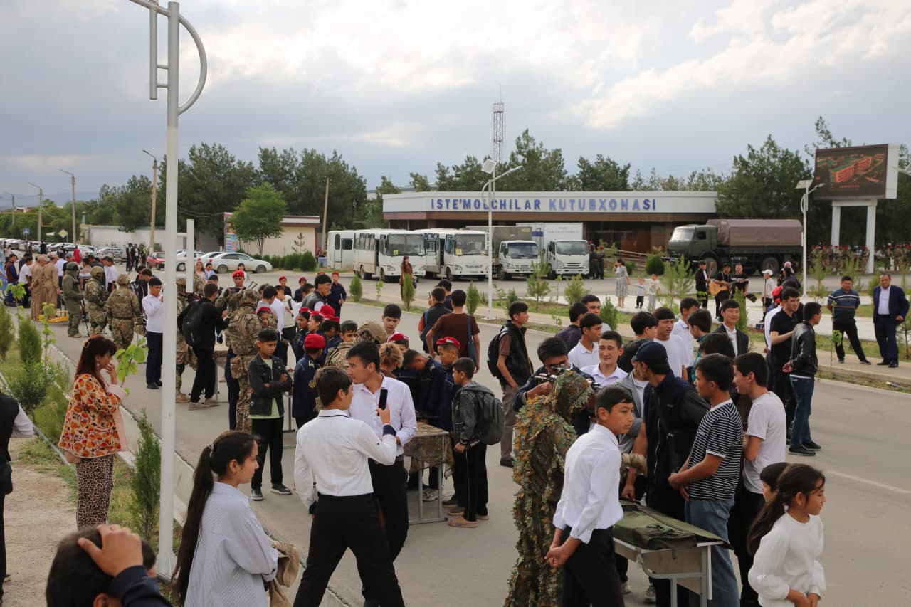 Dehqonobod yoshlari uchun harbiy-vatanparvarlik festivali o‘tkazildi