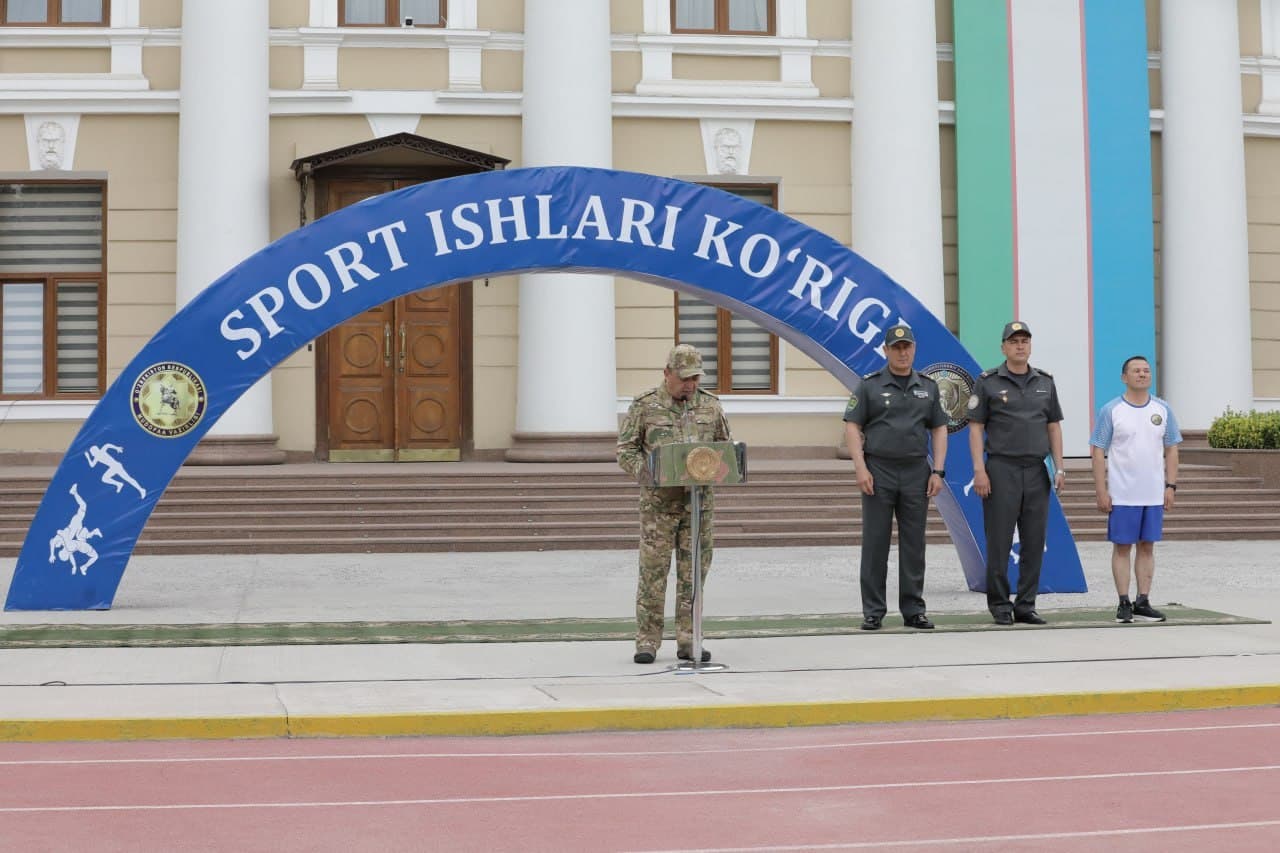 Harbiy xavfsizlik va mudofaa universitetida harbiy sport ko‘rigi boshlandi