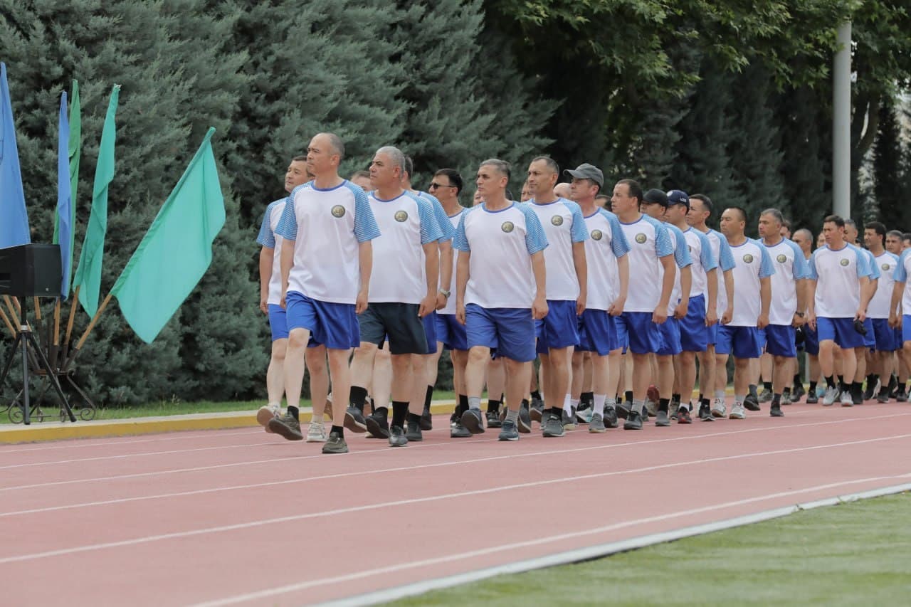 Harbiy xavfsizlik va mudofaa universitetida harbiy sport ko‘rigi boshlandi