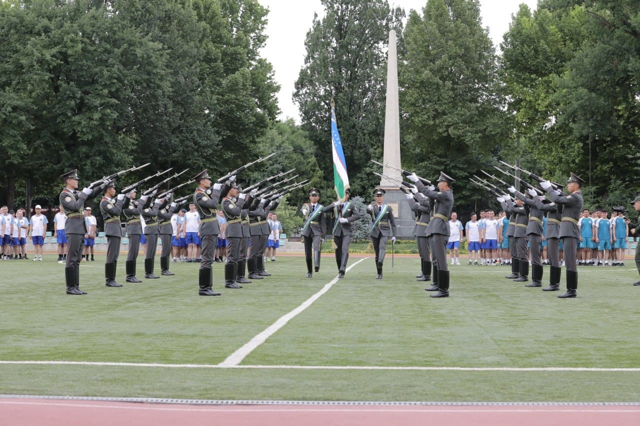 Harbiy xavfsizlik va mudofaa universitetida harbiy sport ko‘rigi boshlandi