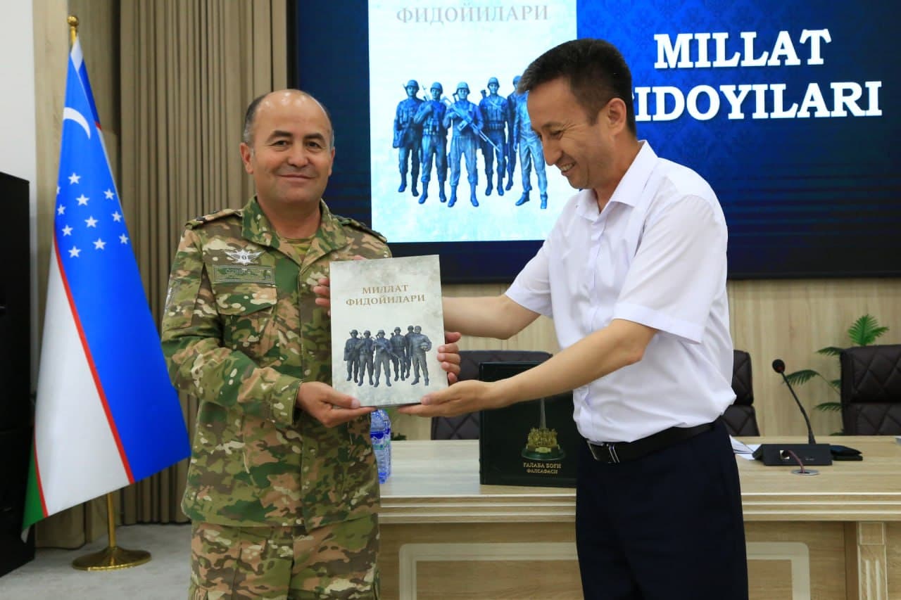 Xorazmda “Millat fidoyilari” kitobini taqdimoti oʻtkazildi
