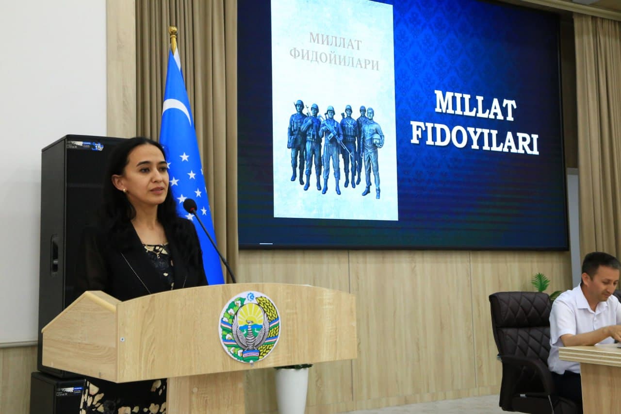 Xorazmda “Millat fidoyilari” kitobini taqdimoti oʻtkazildi