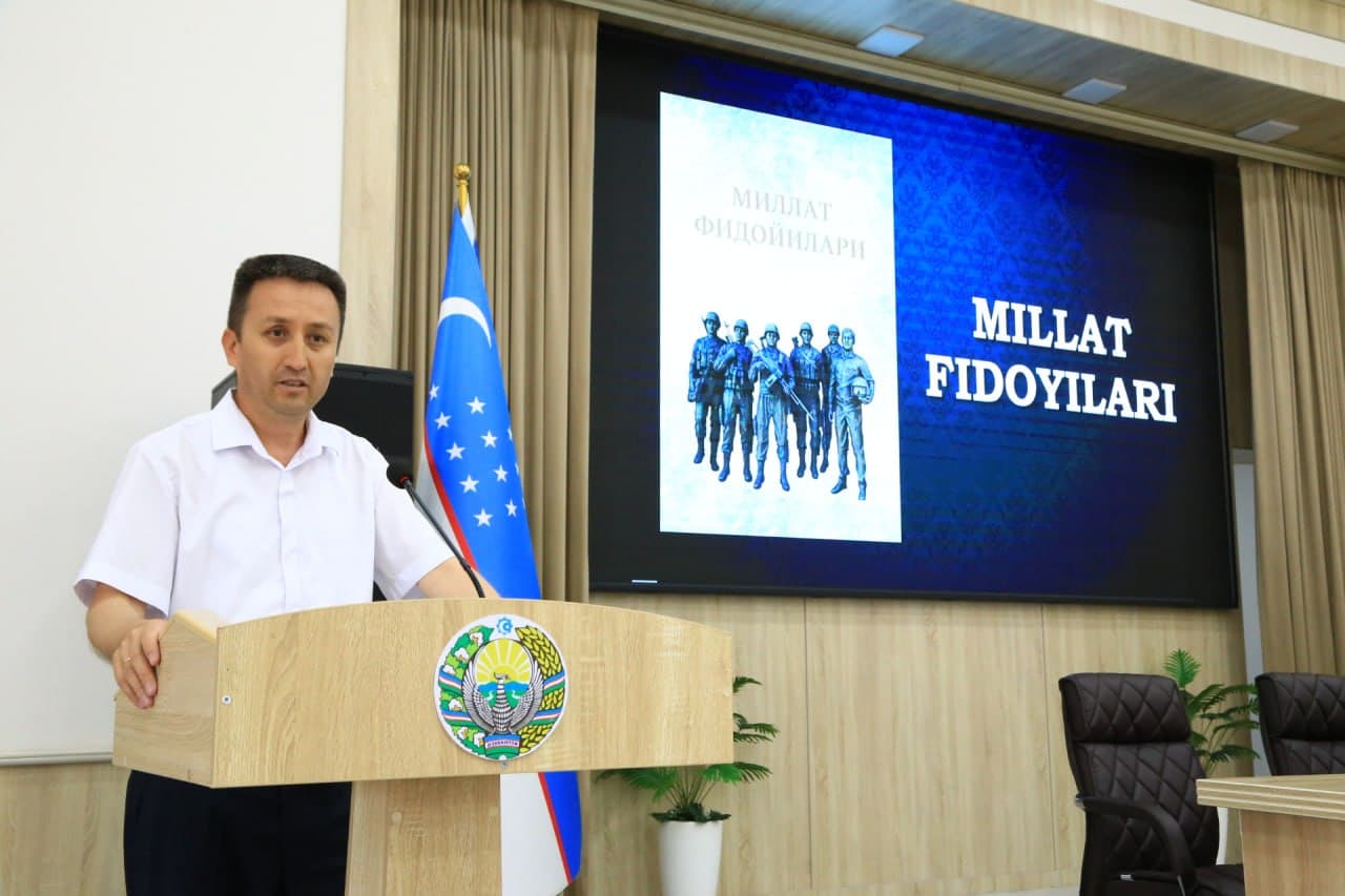 Xorazmda “Millat fidoyilari” kitobini taqdimoti oʻtkazildi
