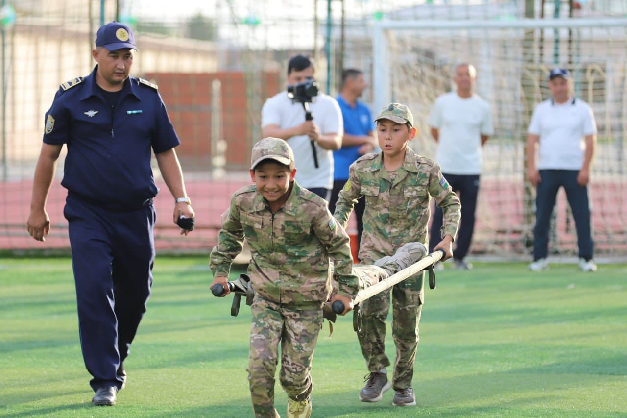 “Jasorat uchqunlari” harbiy-vatanparvarlik va sport musobaqasi gʻoliblari aniqlandi