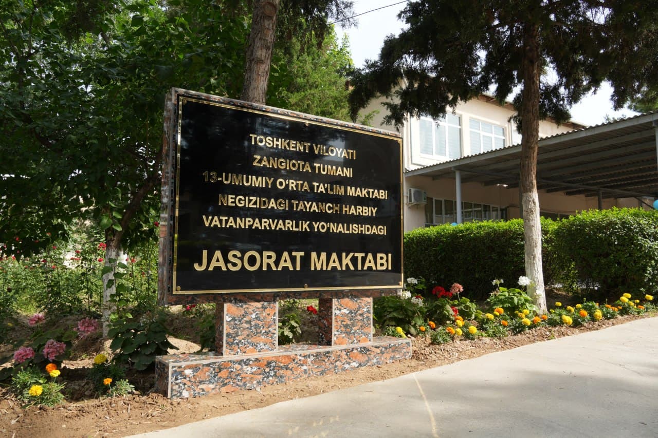 “Jasorat maktabi” — vatanparvar yoshlarni tarbiyalashning zamonaviy maskani