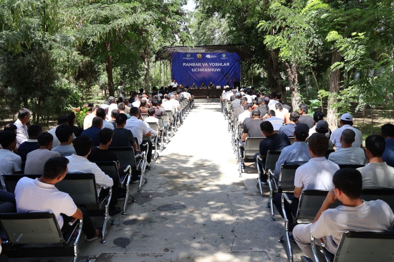 Qashqadaryoda yoshlar muammolarini hal etishga qaratilgan ochiq muloqot tashkil etildi