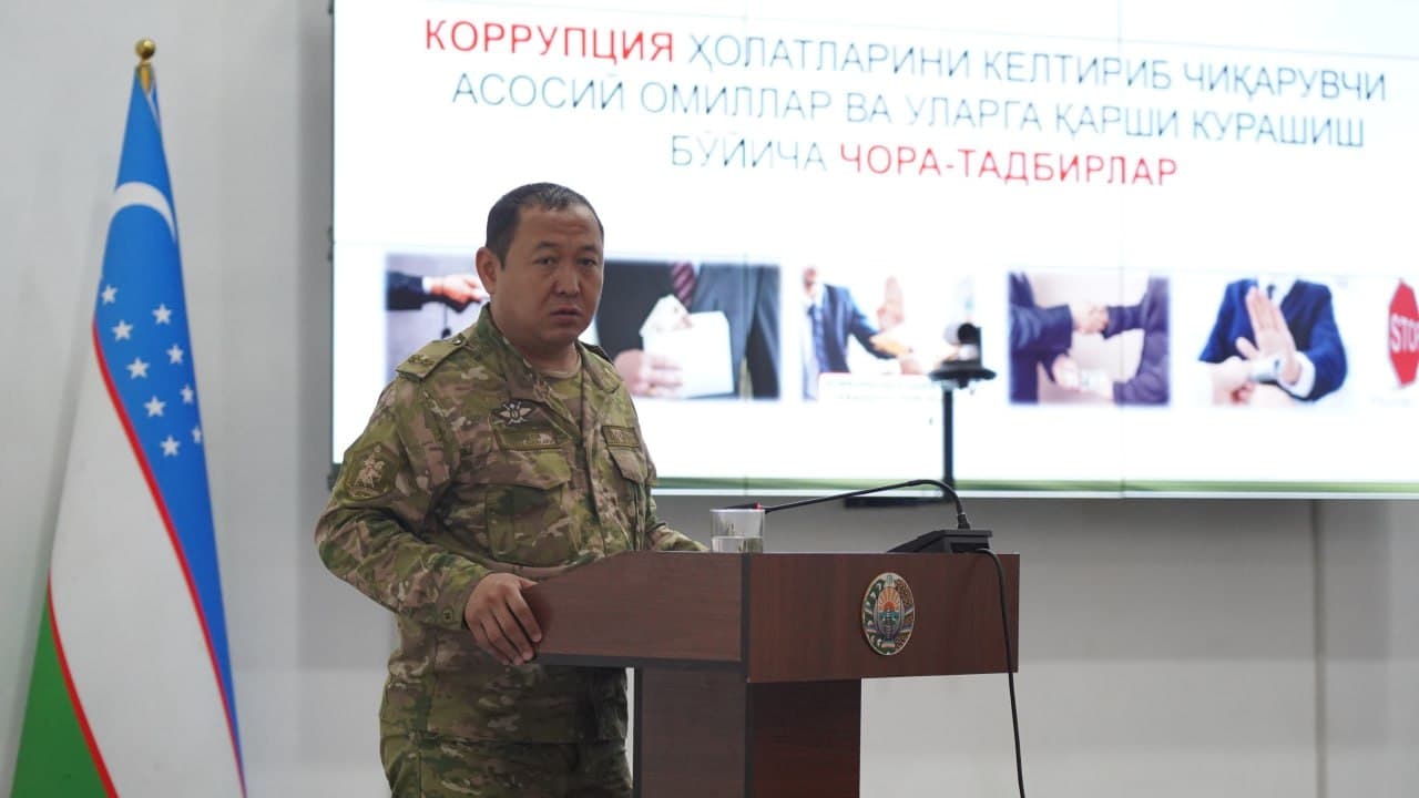 Korrupsiyaga qarshi kurashish masalalari muhokama qilindi