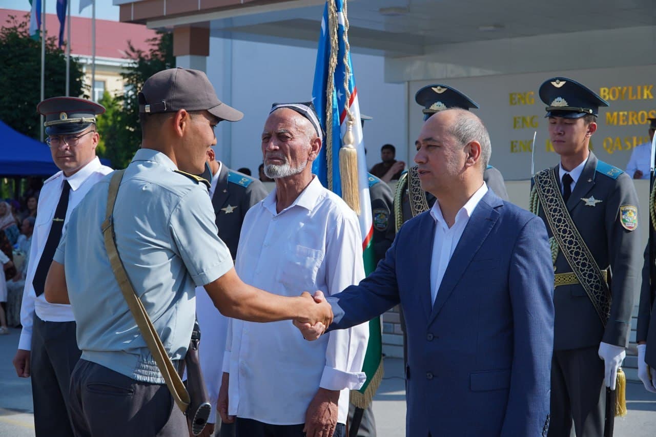 Farg‘onada kursantlar Vatanga qasamyod qildi