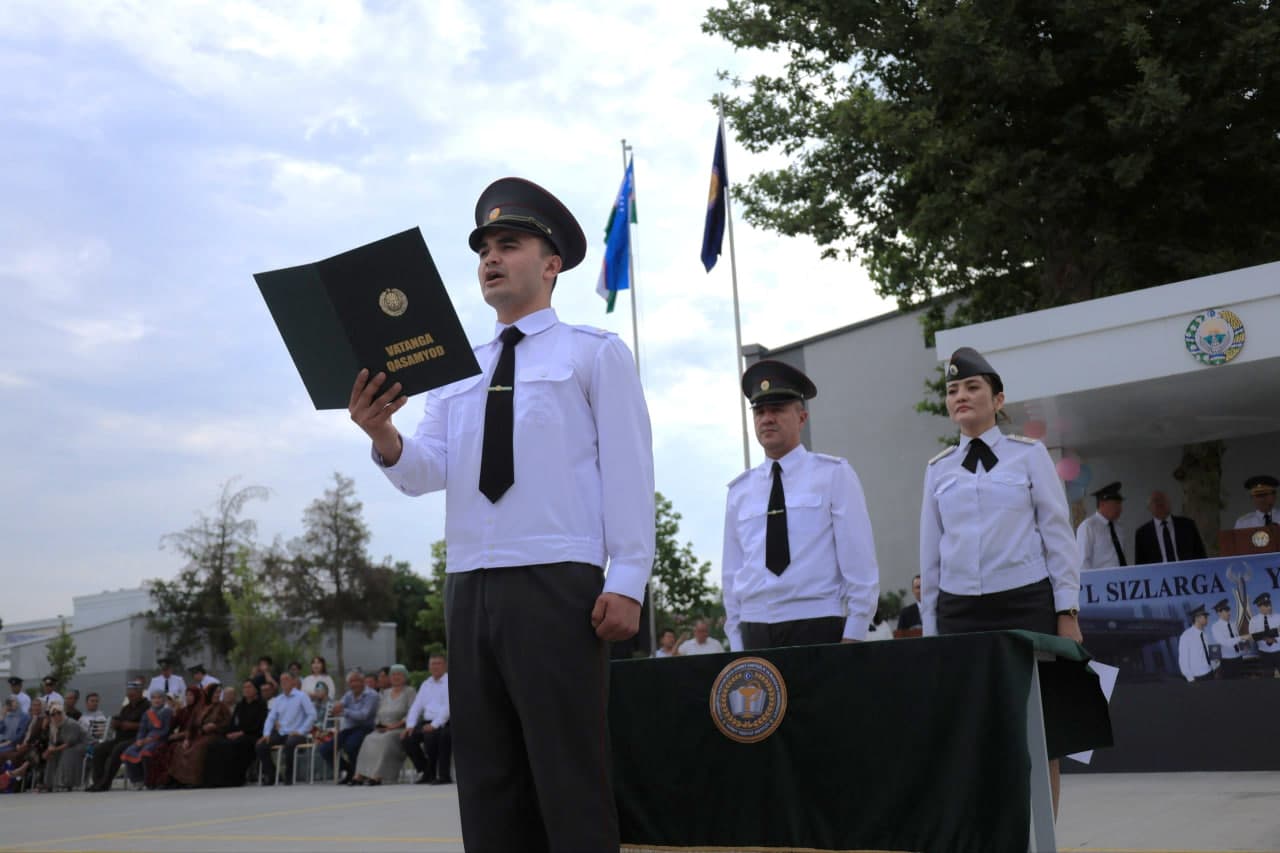 Yosh ofitserlar yelkasiga sharafli masʼuliyat yuklandi
