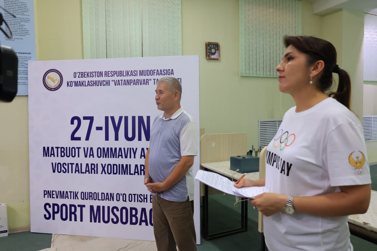 OAV xodimlari o‘rtasida o‘q otish bo‘yicha musobaqa tashkil etildi