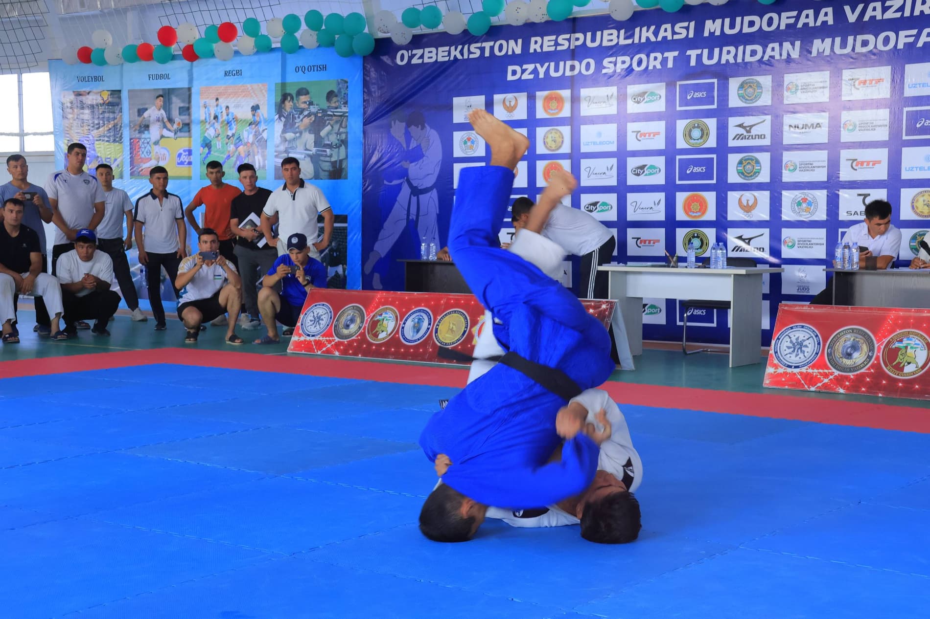 Qashqadaryoda dzyudo bo‘yicha sport musobaqasi o‘tkazildi