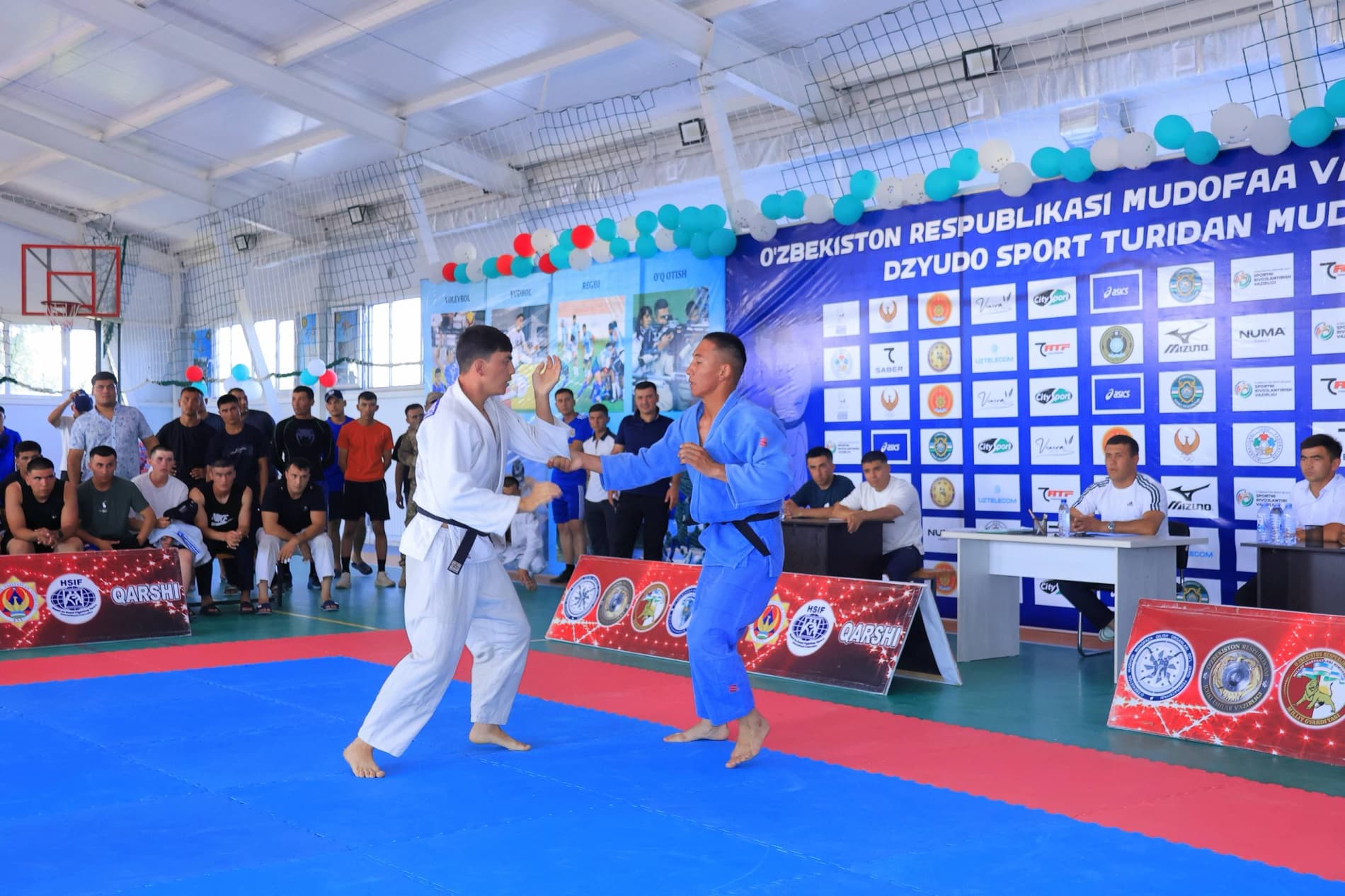 Qashqadaryoda dzyudo bo‘yicha sport musobaqasi o‘tkazildi