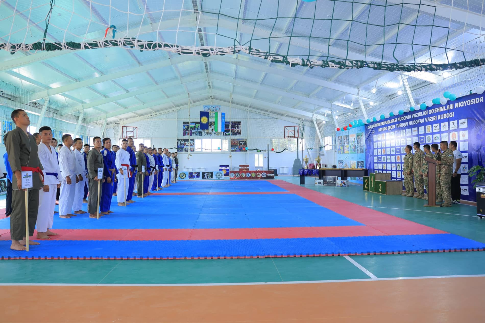 Qashqadaryoda dzyudo bo‘yicha sport musobaqasi o‘tkazildi