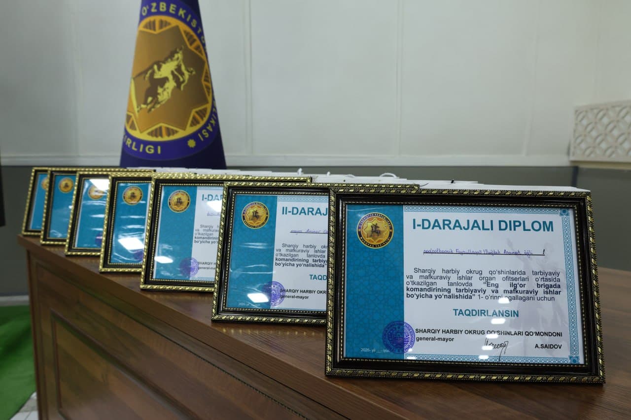 Ofitserlar bilim, mahorat va matonatda bellashdi