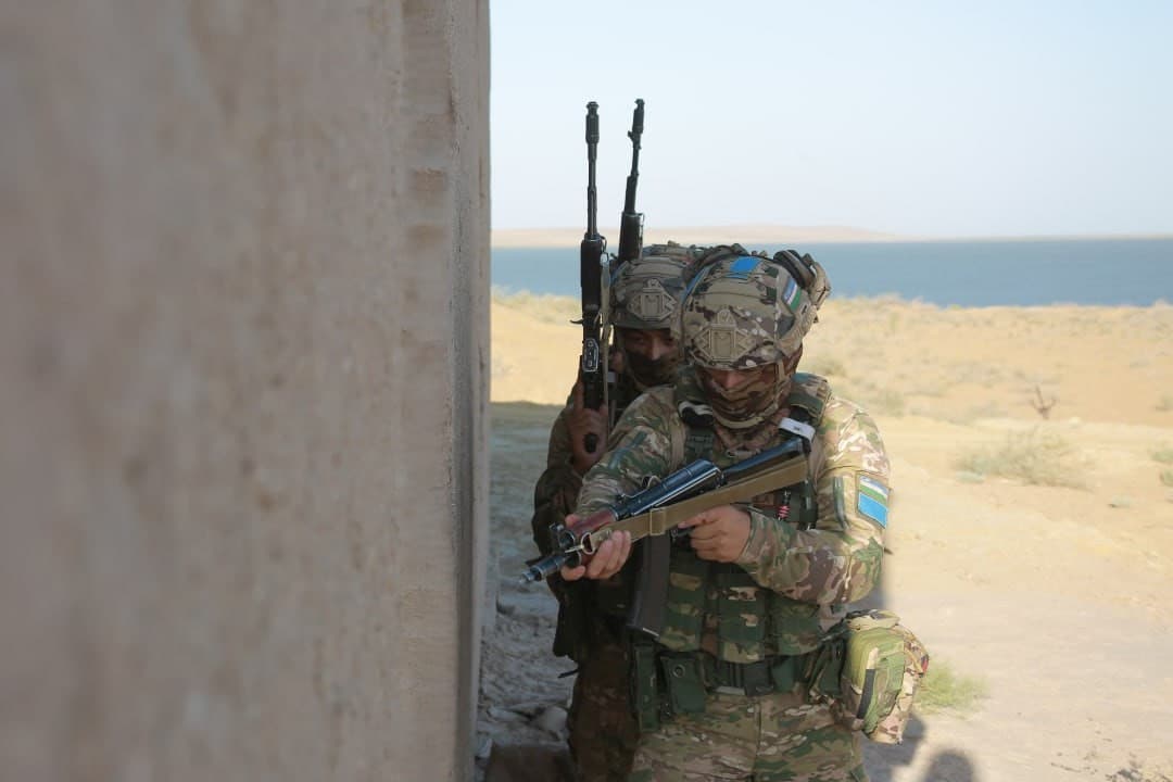 На полигоне «Нукус» проверена боевая готовность военнослужащих