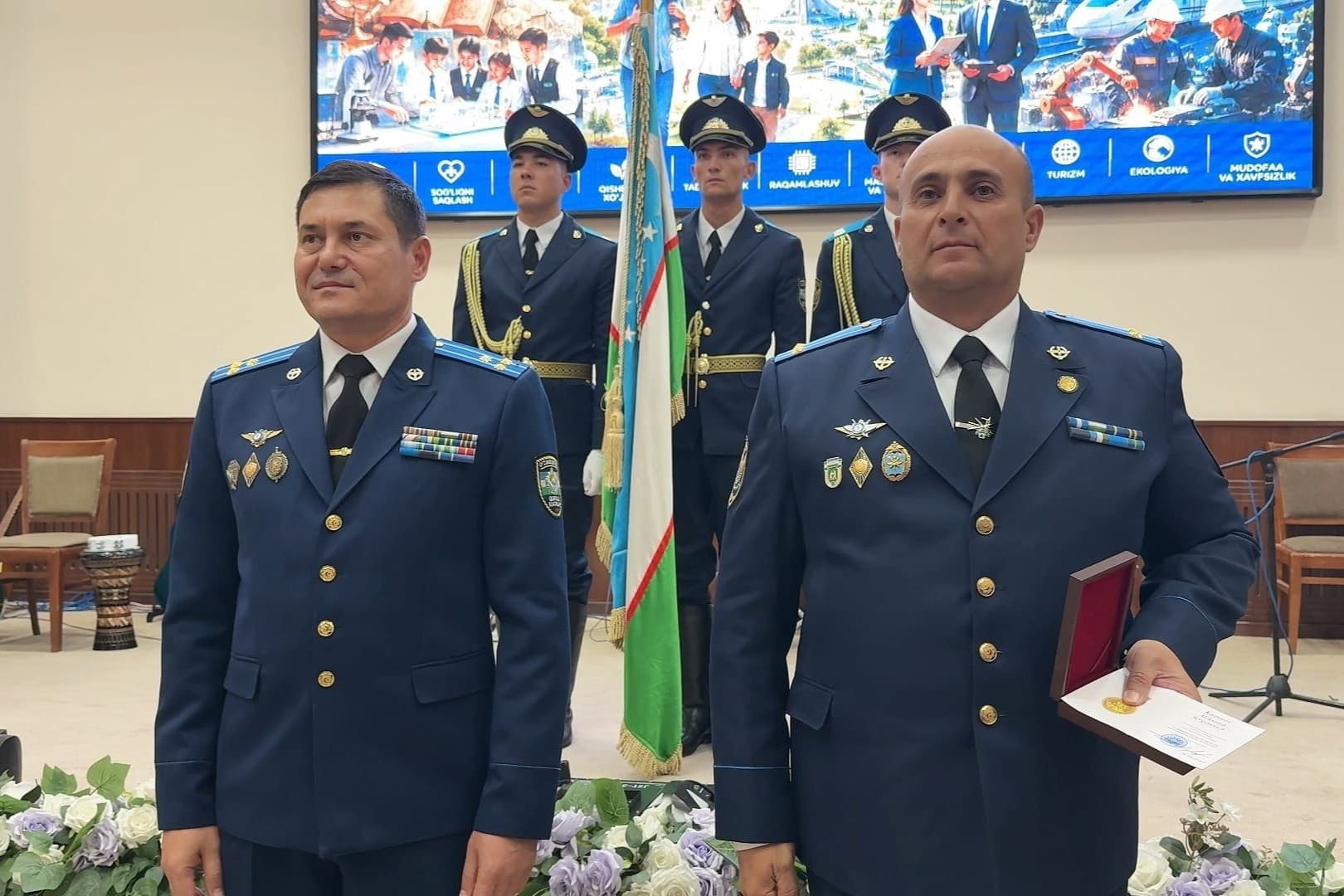 Oliy harbiy ta’lim muaasasalarida bayram tadbirlari o‘tkazildi