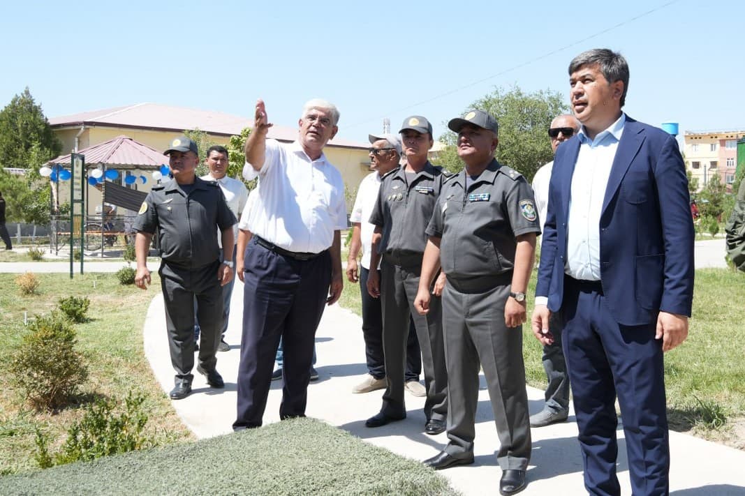 Bekobod shahrida “Vatanparvarlar” bog‘i foydalanishga topshirildi