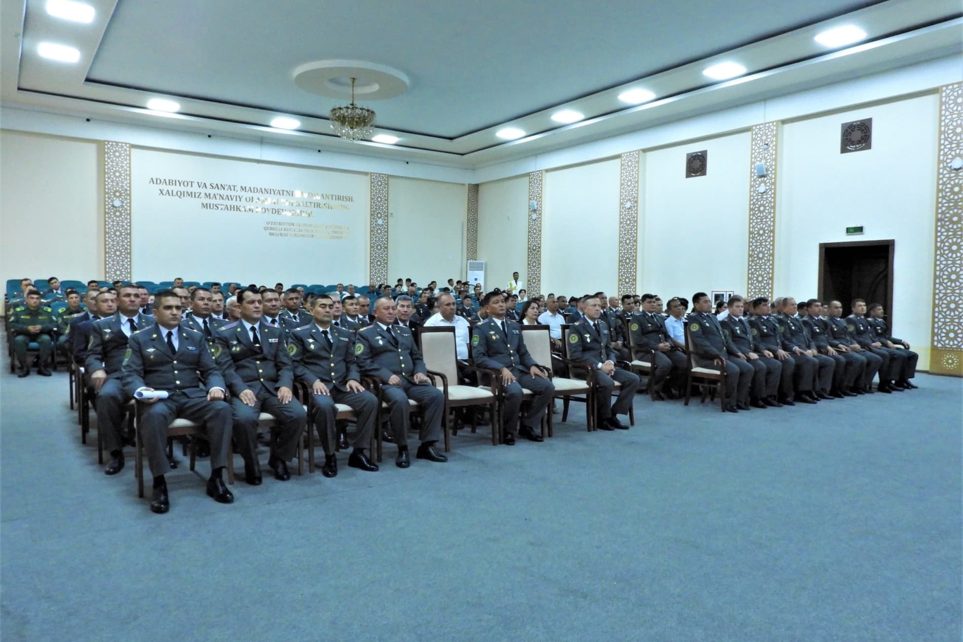 Oliy harbiy ta’lim muaasasalarida bayram tadbirlari o‘tkazildi
