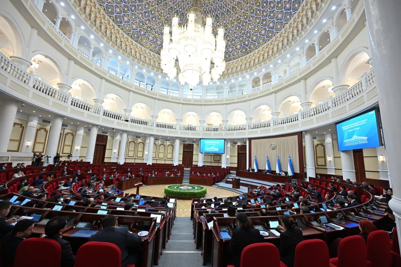 Oʻzbekiston Respublikasi Oliy Majlisi Qonunchilik palatasining navbatdagi majlisi bo'lib o‘tdi