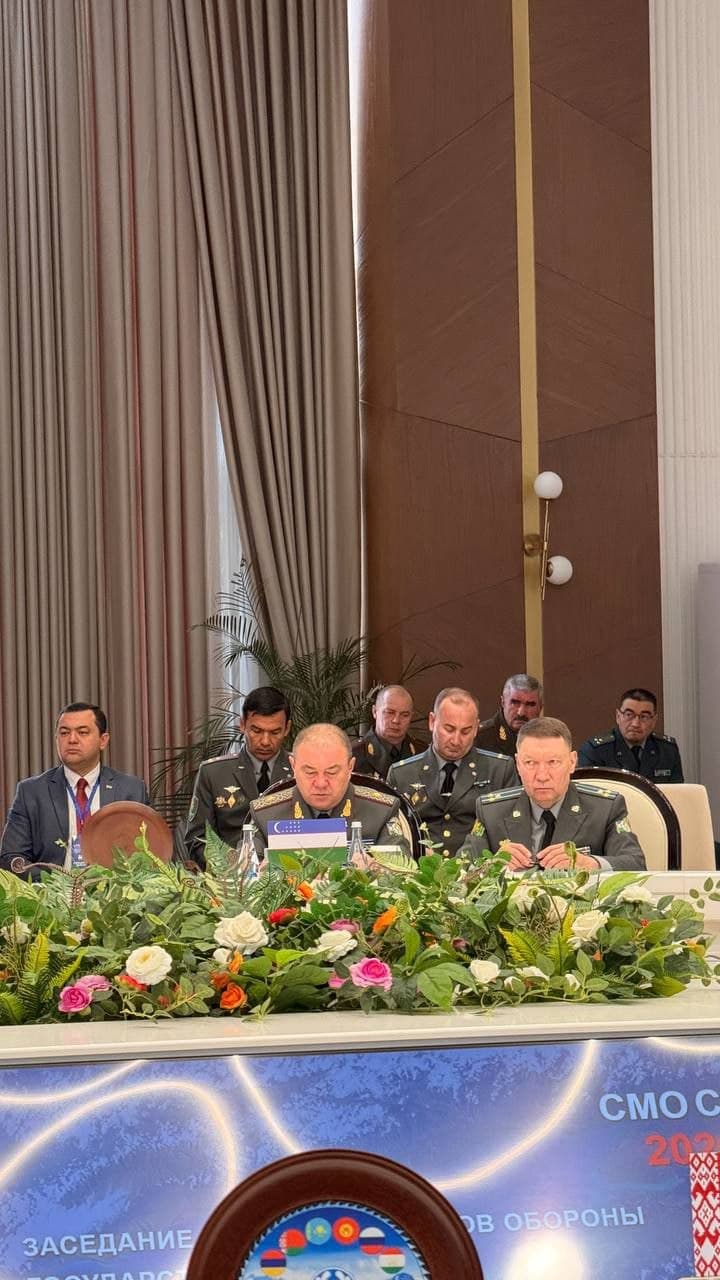 A meeting of the council of defence ministers of the CIS member states held in Cholpon-Ata